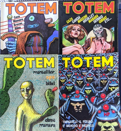 Totem quattro riviste - totem,