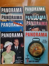 Panorama Arnoldo Mondadori Editore lotto 8 riviste  1963/1964/1965