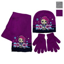 Set cappello, guanti e sciarpa