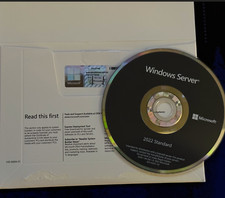 Microsoft Windows Server 2022 Standard Licenza 64 Bit e DVD 16 Core