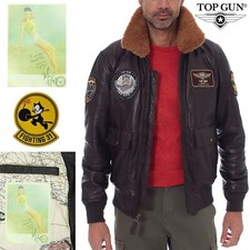 Giacca in Vera Pelle TOP GUN