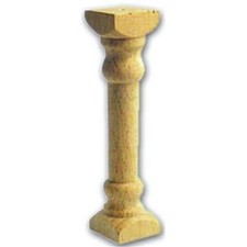 Colonnina per Mobili in Legno di Faggio Tornito 17x140 mm art.03.3002