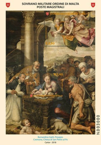 Smom 2018 foglietto santo - smom,