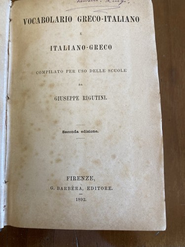 Rigutini vocabolario - rigutini,