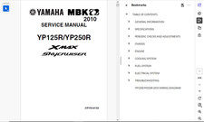 Yamaha X Max YP125R-YP250R