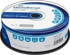 MediaRange  MR508  Disco Vergine  Blu-Ray   BD-R DL   50GB - (25 Pezzi)