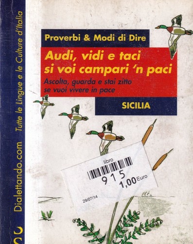 Proverbi modi di - proverbi, dire