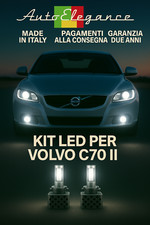 🔥KIT LED D3S 6000K Anabbaglianti + Fendinebbia per Volvo C70 II 🔥