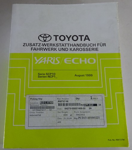 Manuale officina toyota yaris - manuale,