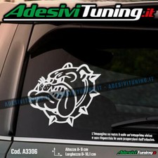 Adesivo Cane Bulldog Amsterdam - Sticker Decal