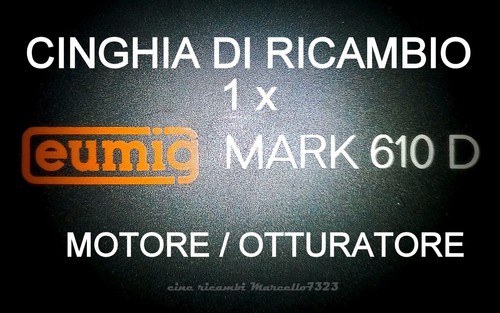 Cinghia ricambio motore - di,