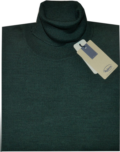 Maglia uomo lana merino collo - lana,