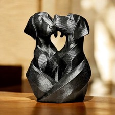 Statua cani innamorati - statua,