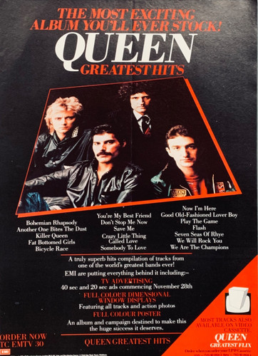 Queen 1981 poster - 1981,