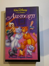 Gli Aristogatti Disney VHS 1994 I Classici Videocassetta da collezione
