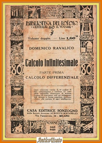 Calcolo infinitesimale - calcolo,