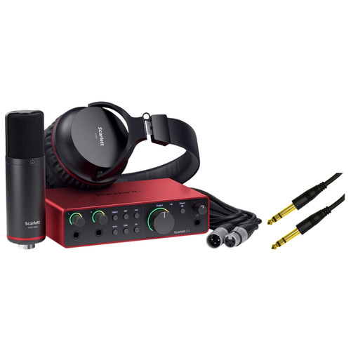 Focusrite scarlett 2i2 studio - scarlett,