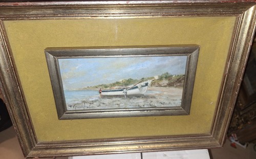 Dipinto olio artista - ad, olio.