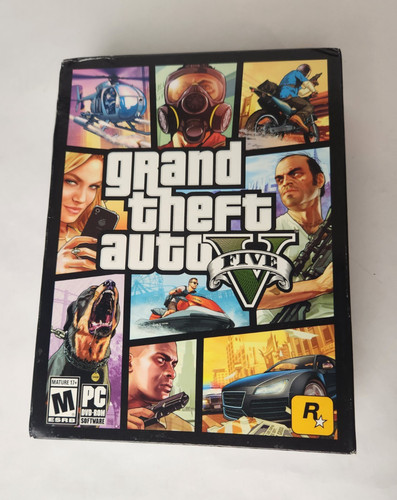 Grand theft auto dvd - theft, v