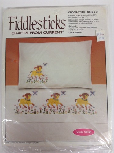 Set culla punto croce - , violino
