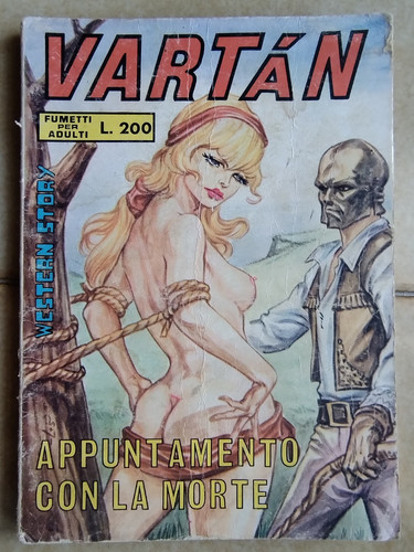 Fumetto vartan western story - vartan,