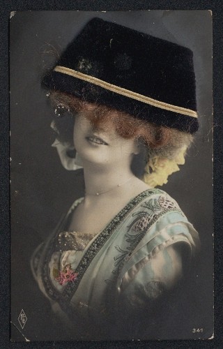 Cartolina per capelli - , veri