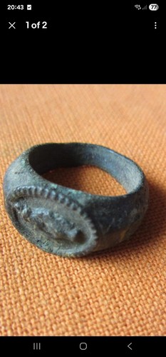 Anello bronzo antico impero - anello,