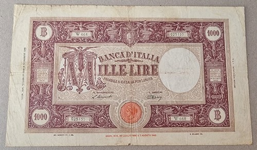 Rara mille 1000 lire grande - rara,