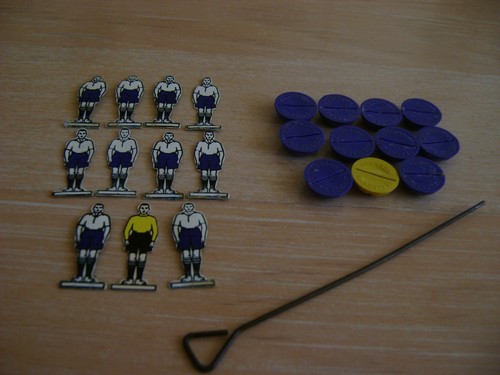 Subbuteo celluloide flat - celluloide/flat, team