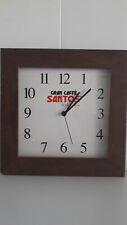 Orologio CAFFE' SANTOS pubblicitario  vintage Funzionante Originale