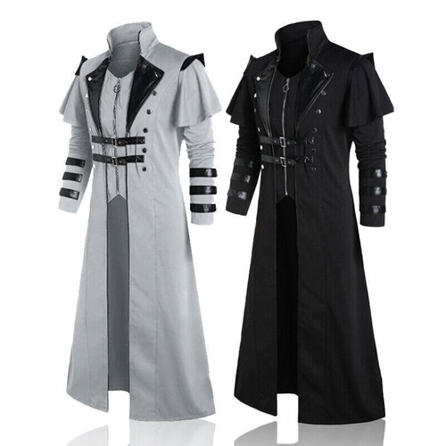 Costume lungo trench uomo
