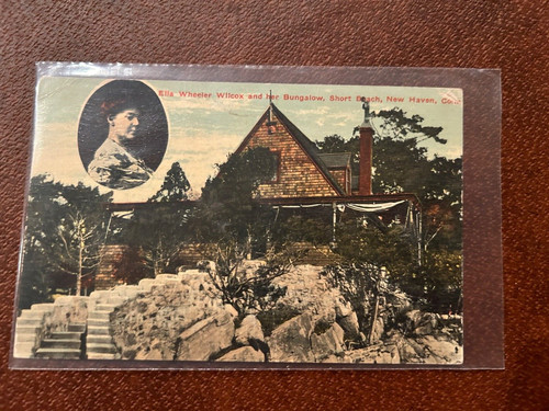 Cartolina epoca connecticut - d'epoca,