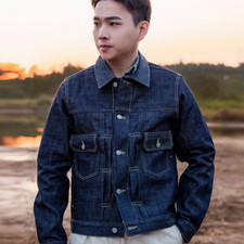 Giacca di jeans uomo Tornado