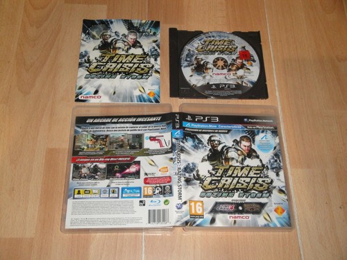 Time crisis razing storm - storm, para