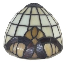 Vetro stile Tiffany bianco