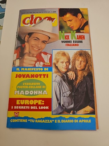Vecchia rivista cioè 1989 - vecchia,