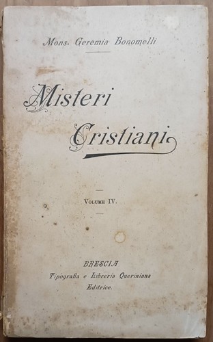 Misteri cristiani vol - cristiani, vol.