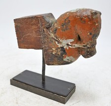 Antico di Legno Cavallo Testa