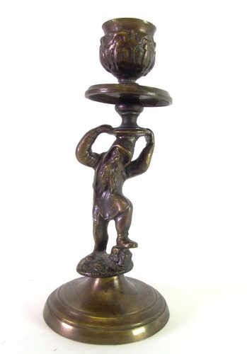 Candelabro insolito bronzo - insolito,