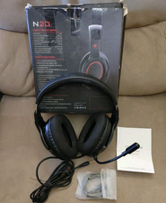 NUBWO N20 Cuffia Gaming Headset Mic Compatible PS5, PS4, Xbox One, MSI Creative