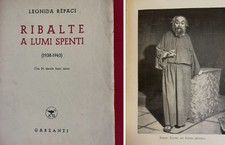 Leonida REPACI - RIBALTE A LUMI SPENTI(1938-1940) con 24 tavole - GARZANTI 1941