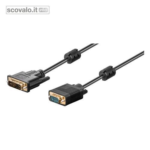 Cavo dvi pin a vga - 12+5,
