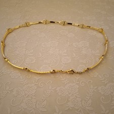Vintage Gold Chain Belt x
