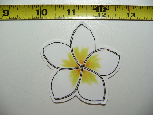 Adesivo piccolo fiore hawaii - piccolo,