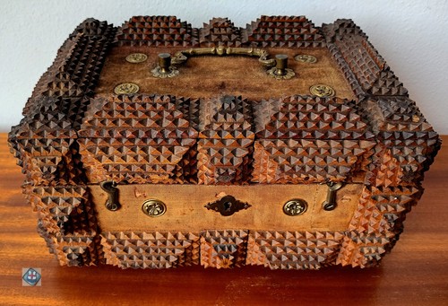 Antica scatola portagioie - , arte