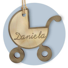 Tag legno per bomboniere - per,