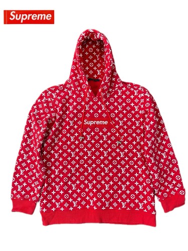 Supreme louis vuitton red - louis,
