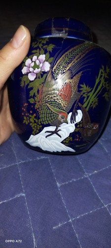 Vaso giapponese blu - blu, cobaldo
