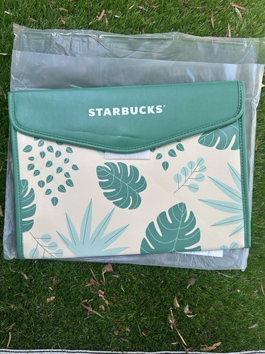 Starbucks tote green monstera - green,