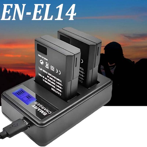2000mah el14 batteria - 2x,